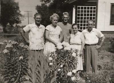 family photo of the Gibbs family