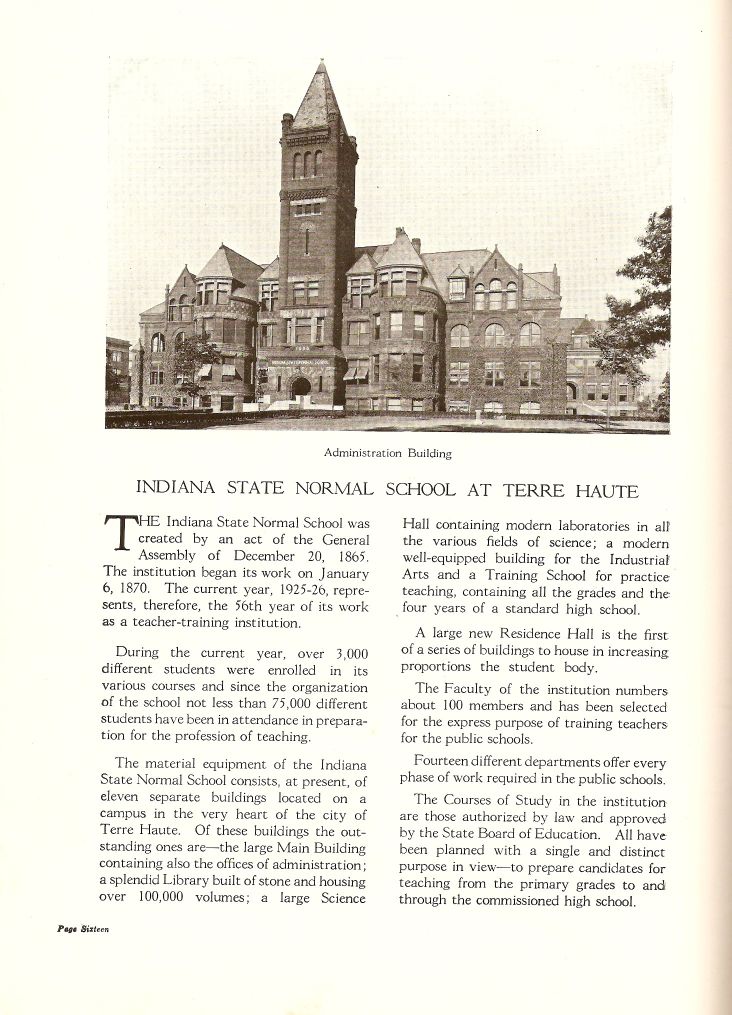 State Normal School/Terre Haute