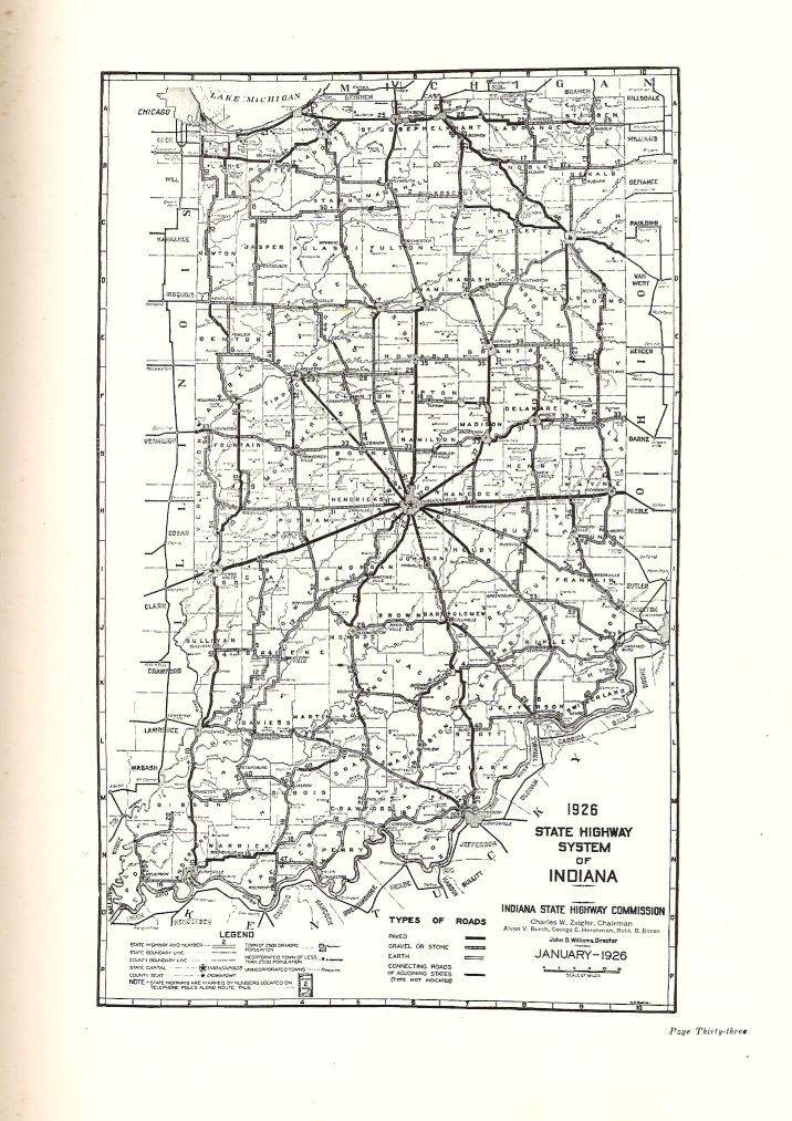 State Highway Map-1926