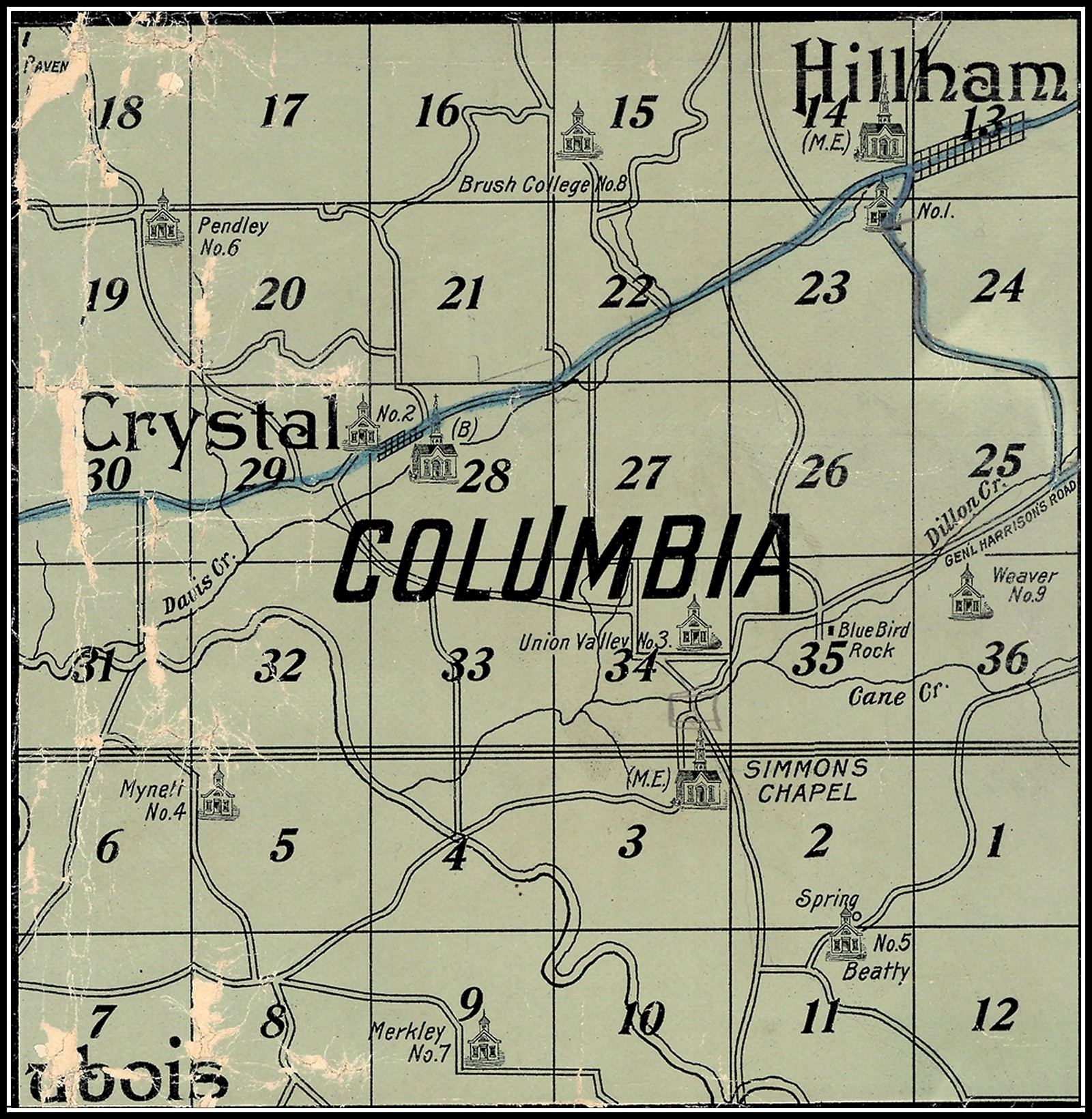 columbia county parcel map