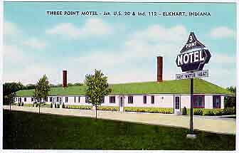 Three Points Motel, Elkhart, Indiana