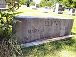 Grave of Willis M & Mary Jane (Fleetwood) Elkins