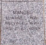 Manuel, Edward Melvin