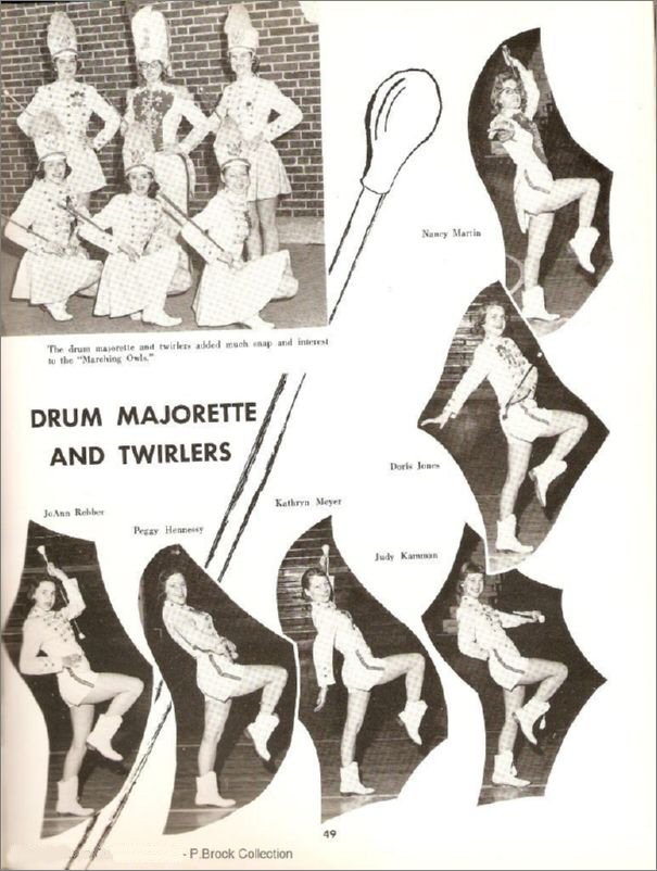 050 Drum Majorette<br>and Twirlers