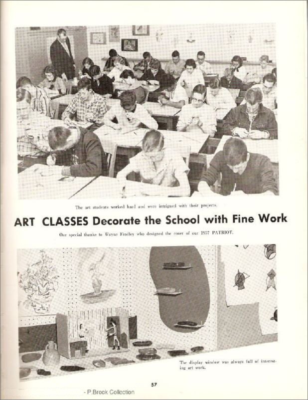 058 Art Classes<br>Decorate the School