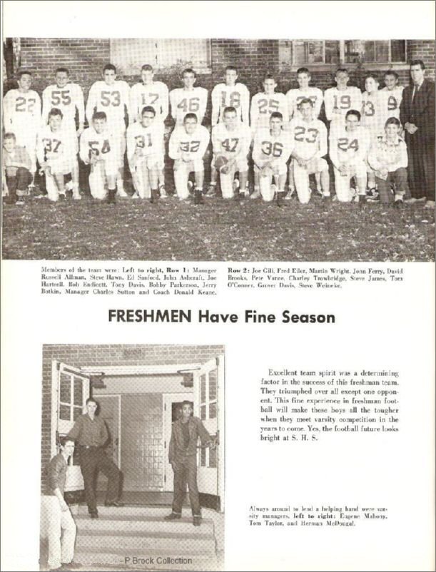 069 Freshmen Have<br>Fine Season