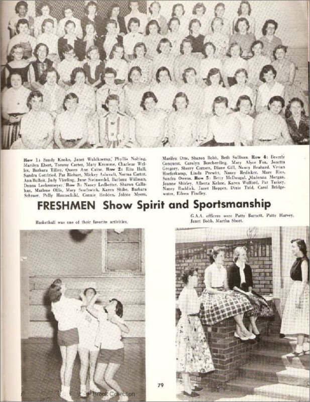 081 Freshmen Show Spirit<br>and Sportsmanship