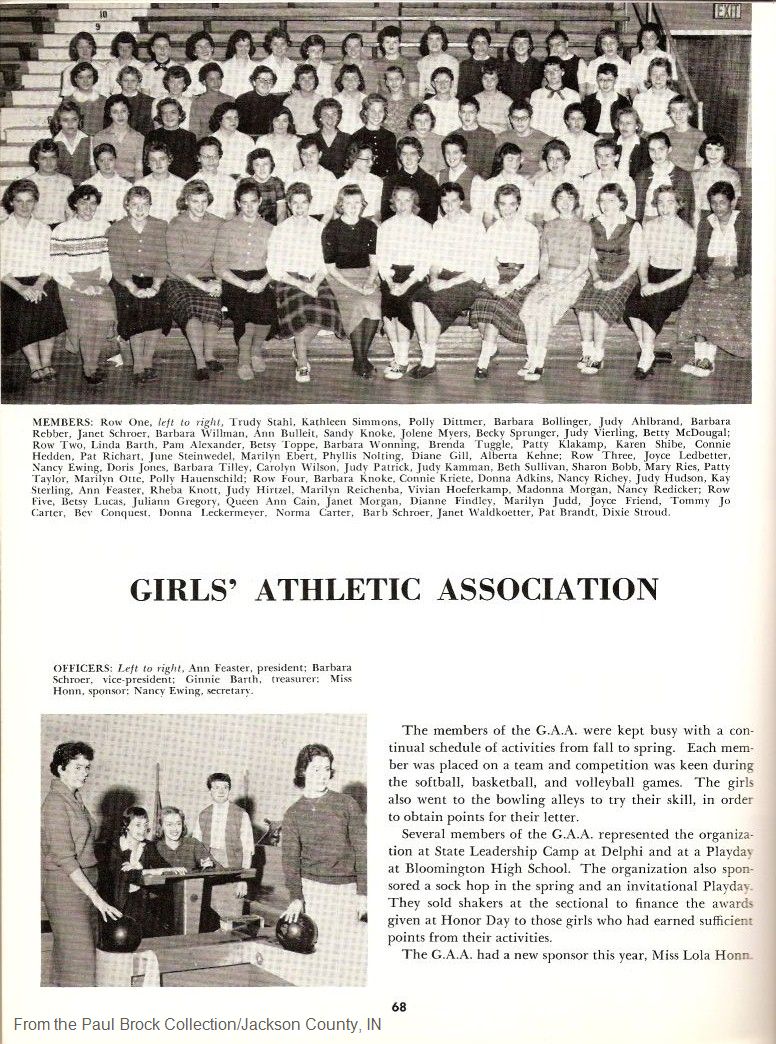 069 Girls' Athletic<br />Association