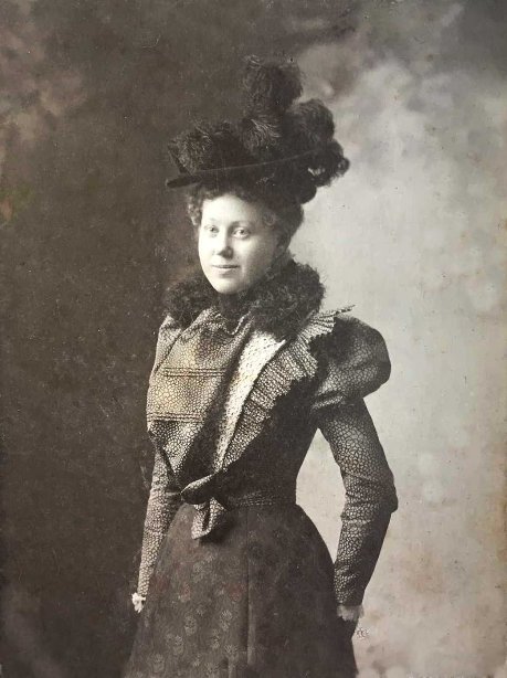 Clara May Reeves Brumblay Wife Of Frank L Brumblay