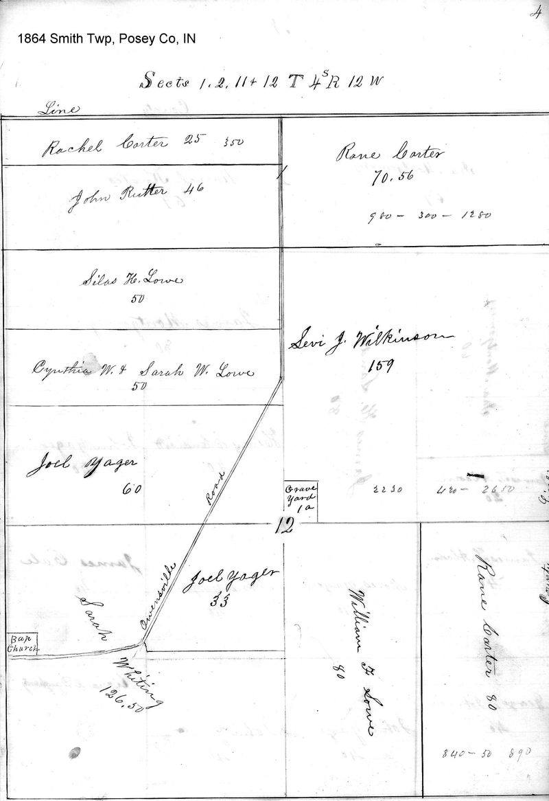 1864 Map of Smith Township